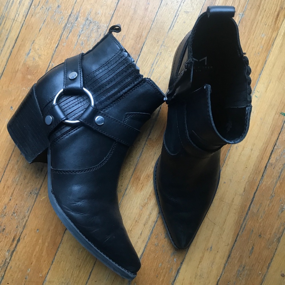 Black booties